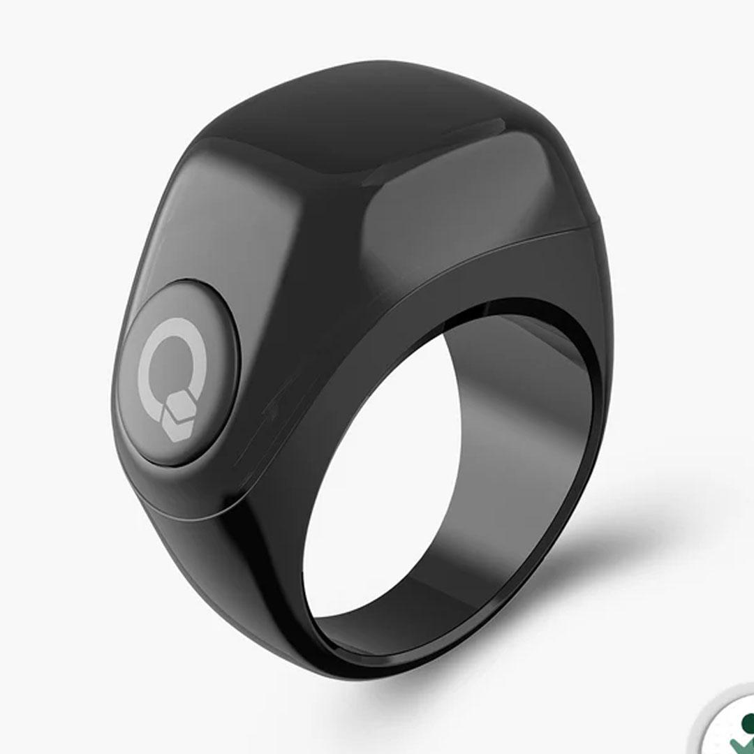 iQibla Zikr Ring J01 - Black - Image 2