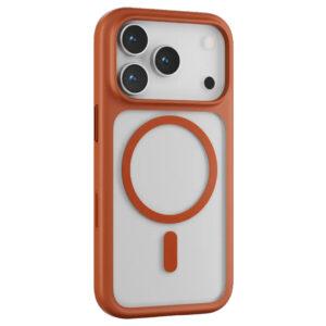 iPhone 17 Pro Levelo Solo Matte MagSafe Cover – Orange