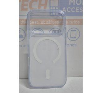 iPhone 17 Pro Encase Tech Clear Series Cover – White