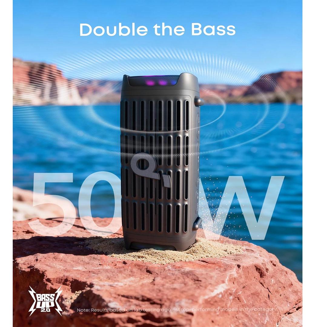 Anker Soundcore Boom 3i Wireless Speaker - Black - Image 4