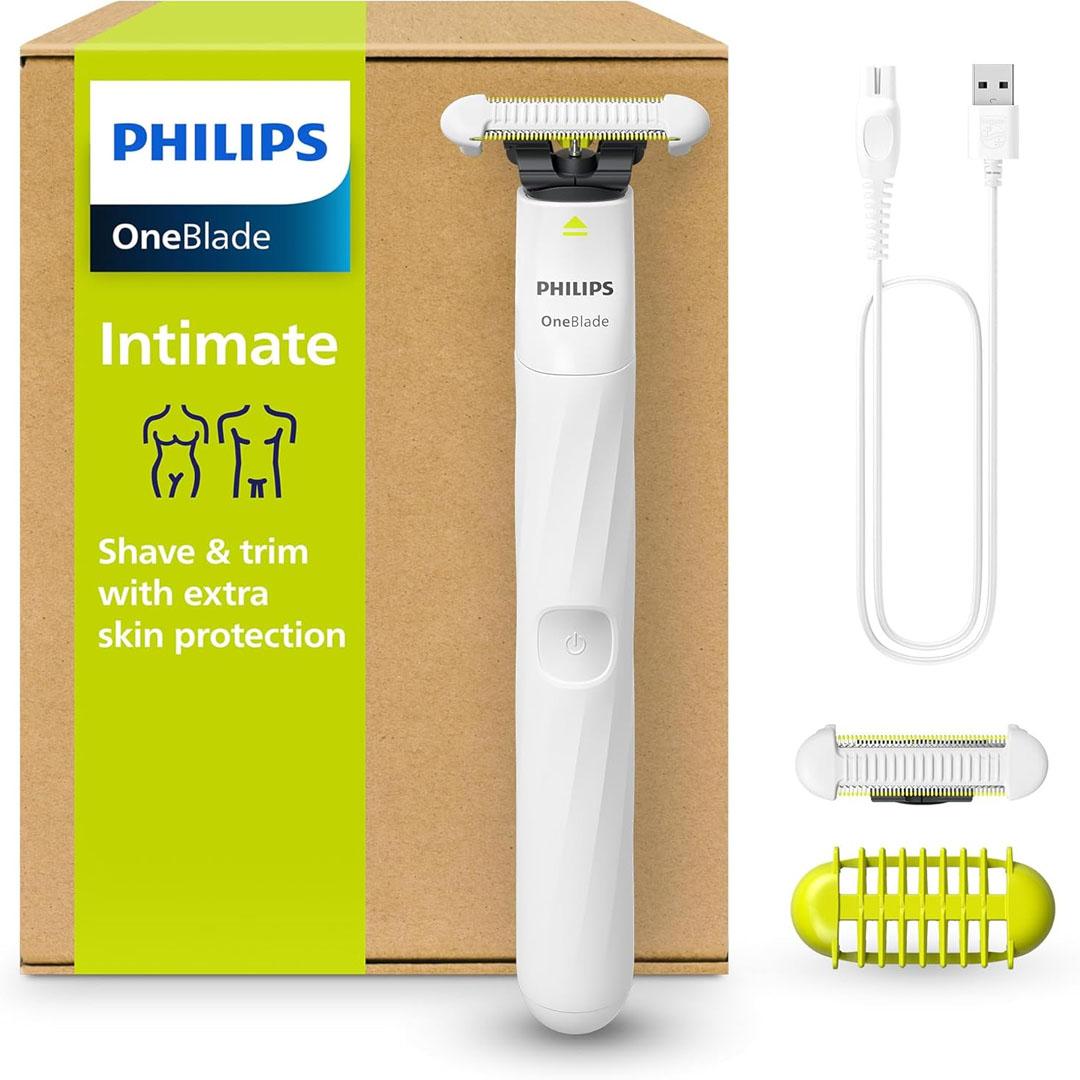 Philips One Blade Intimate Shaver - White