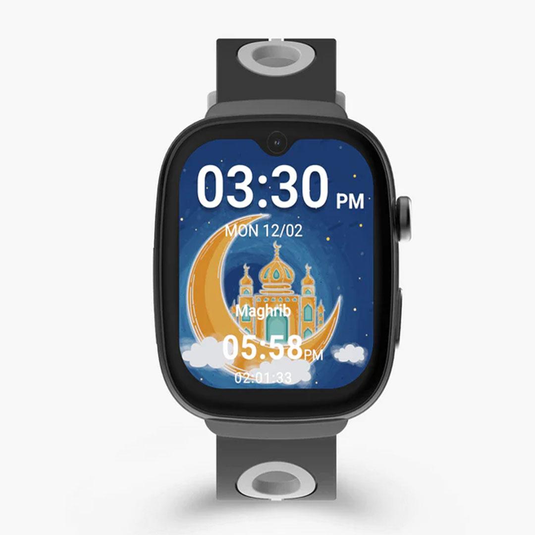iQibla Aman Kids Smart Watch K2 - Black - Image 2