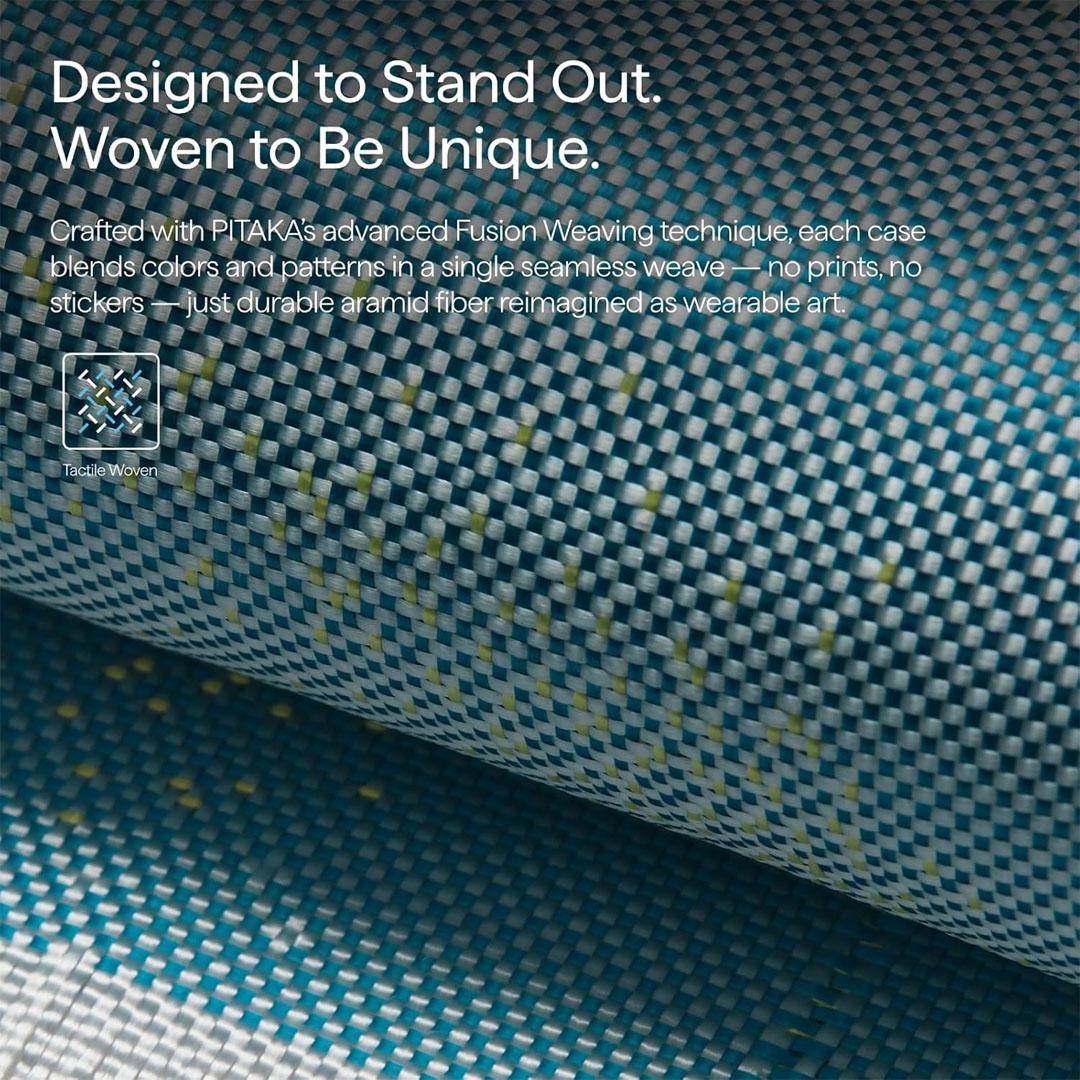 iPhone 17 Pro Max Pitaka Ultra Slim Cover - Lucid Blue - Image 6