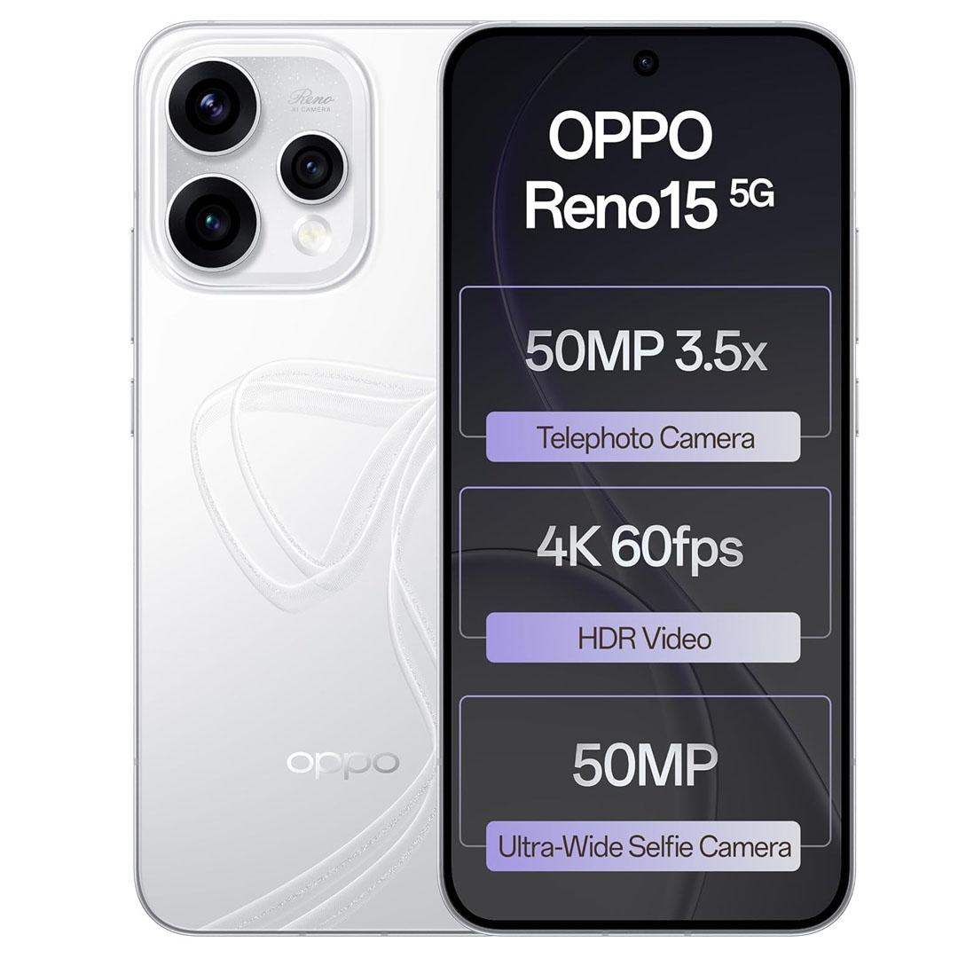 Oppo Reno15 5G 12/512GB - Aurora White