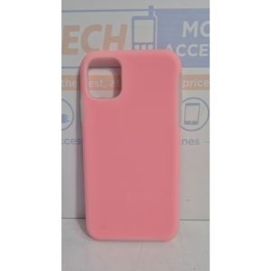 iPhone 15 Pro Max Silicone Cover – Light Pink