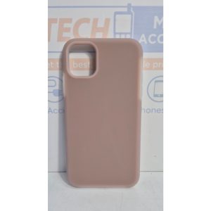 iPhone 11 Silicone Cover – Mocha Brown