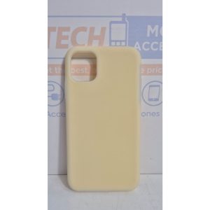 iPhone 16 Pro Max Silicone Cover – Pale Yellow