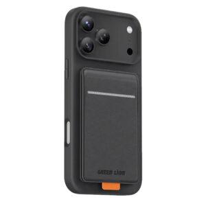 iPhone 17 Pro Green Lion Regal Magsafe Cover – Black