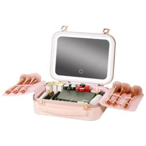 Green Lion Fest Makeup Bag-Pink GNFSMAKBGPK