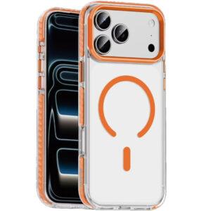 iPhone 17 Pro Green Lion Prestige Magsafe Cover – Orange