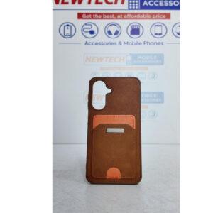 Samsung Galaxy A56 Damas Leather Pocket Cover – Brown