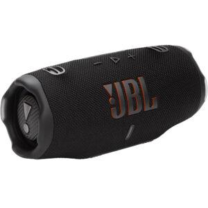JBL Charge6 Splashproof Portable Bluetooth Speaker – Black STD