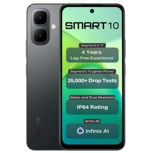 Infinix Smart 10 X6725 4/64GB - Sleek Black