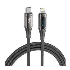 Budi Fast Charging Type-C TO Lightning 1.5m Cable – Black DC229TL15B