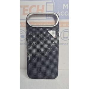 iPhone 17 Pradi Woven Aramid Fiber Black Starlight Cover