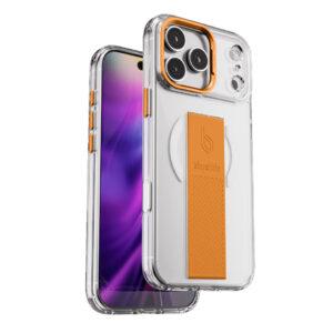 iPhone 17 Pro Blupebble GripFlex MagSafe Cover – Orange BP-IPGFLX17PRO-OR
