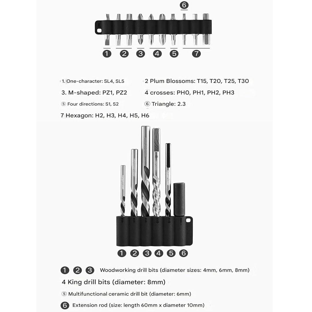 Xiaomi MIJIA Brushless Electric Drill 2 - Black - Image 3