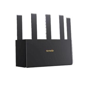 tenda tx12l pro ax3000 dual band gigabit wifi 6 router black