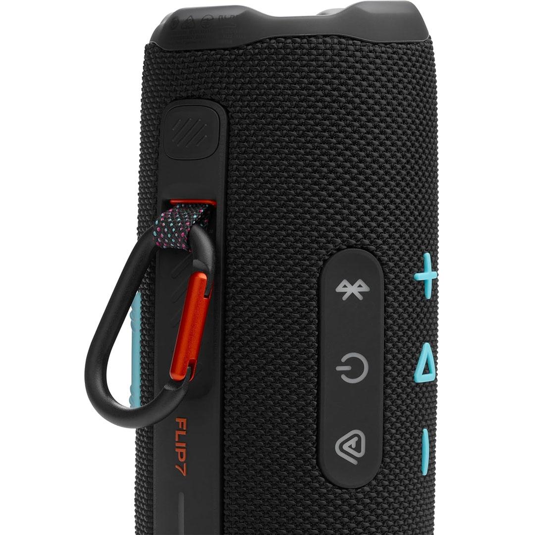 JBL Flip7 Waterproof Portable Bluetooth Speaker - Black/Red STD - Image 2