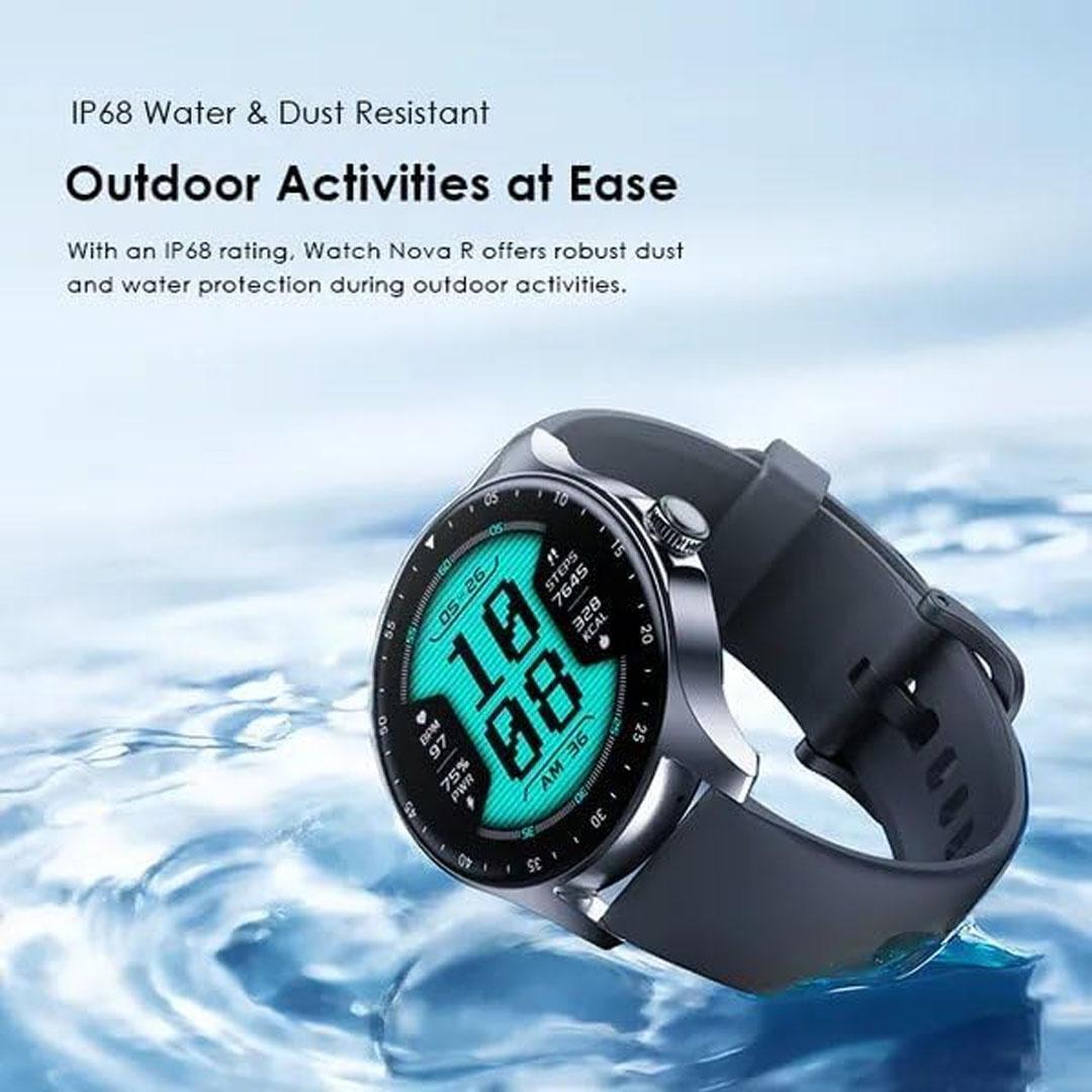 oraimo nova r smart watch black osw 821n