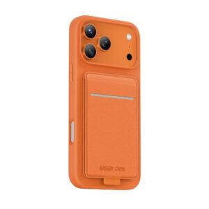 iPhone 17 Pro Green Lion Regal Magsafe Cover – Orange
