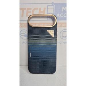 iPhone 17 Air Pradi Woven Aramid Fiber Moonrise Blue Cover