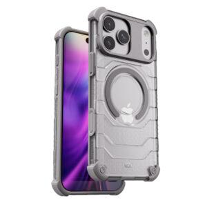 iPhone 17 Pro Max Blupebble ArmorCore MagSafe Rugged Cover – Gray