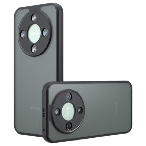 Honor X9D / Magic8 Lite / X70 5G  Skin-Touch TPU + PC Matte Cover – Transparent Black