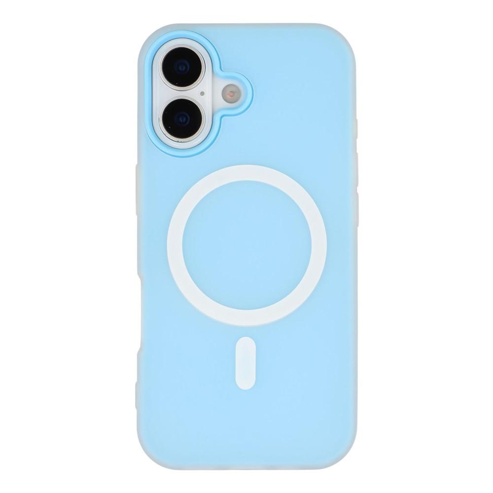 iPhone 17 MagSafe PC + TPU Frosted Back Cover - Blue - Image 3