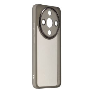 Honor X9D / Magic8 Lite / X70 5G  Electroplated Camera Frame TPU Phone Cover – Transparent Black