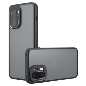 OnePlus 15R/ Ace 6T/ Ace 6 Skin-Touch TPU + PC Matte Cover – Transparent Black
