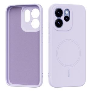 Oppo Reno15 F ABEEL Magnetic Skin Touch Liquid Silicone Cover – Purple