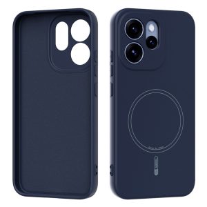 Oppo Reno15 F ABEEL Magnetic Skin Touch Liquid Silicone Cover – Dark Blue