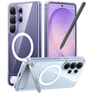 Samsung Galaxy S26 Ultra TORRAS Ostand L1 Magsafe Kickstand TPU+PC Cover – Clear