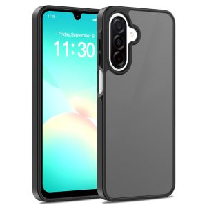 Samsung Galaxy A17 Skin Touch TPU + PC Phone Cover – Black