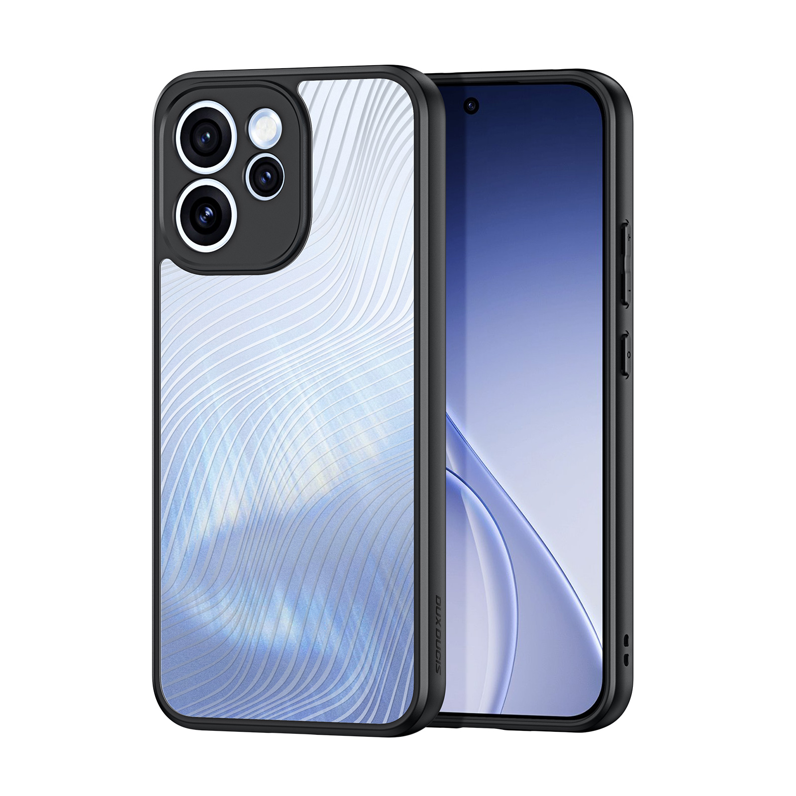Oppo Reno15 F/FS DUX DUCIS Aimo Series TPU+PC Matte Drop-proof Cover - Black