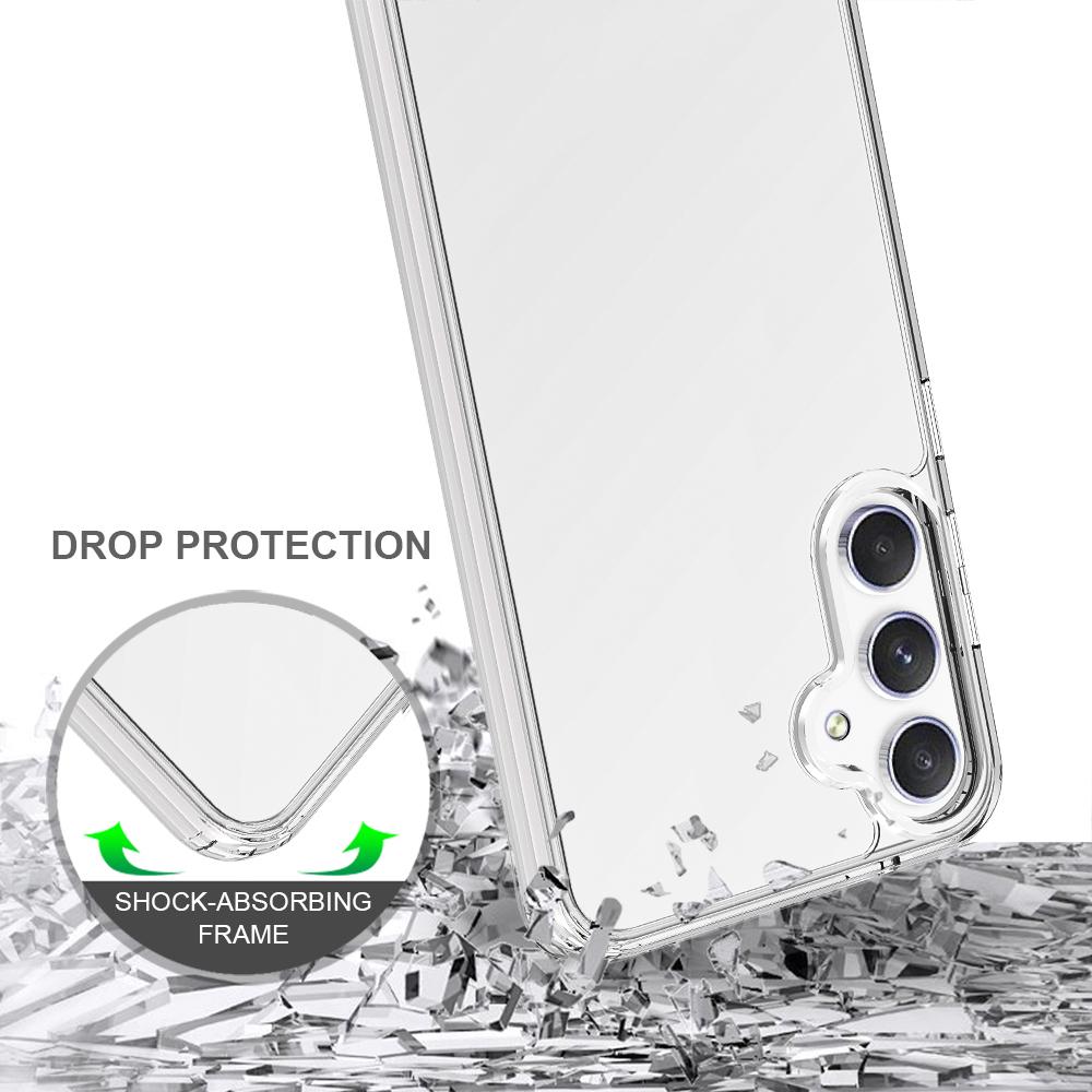 Samsung Galaxy A57 TPU+Acrylic Shockproof Cover - Clear - Image 3
