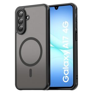Samsung Galaxy A17 Anti Drop Magsafe PC + TPU Phone Cover – Black