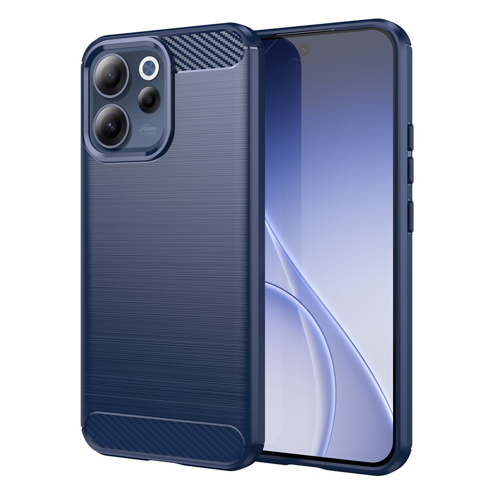 Oppo Reno15 Pro Carbon Fiber Texture Protective Cover - Blue