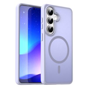 Samsung Galaxy S26+ Magsafe Skin Touch Matte Anti Drop Cover – Lavender Purple