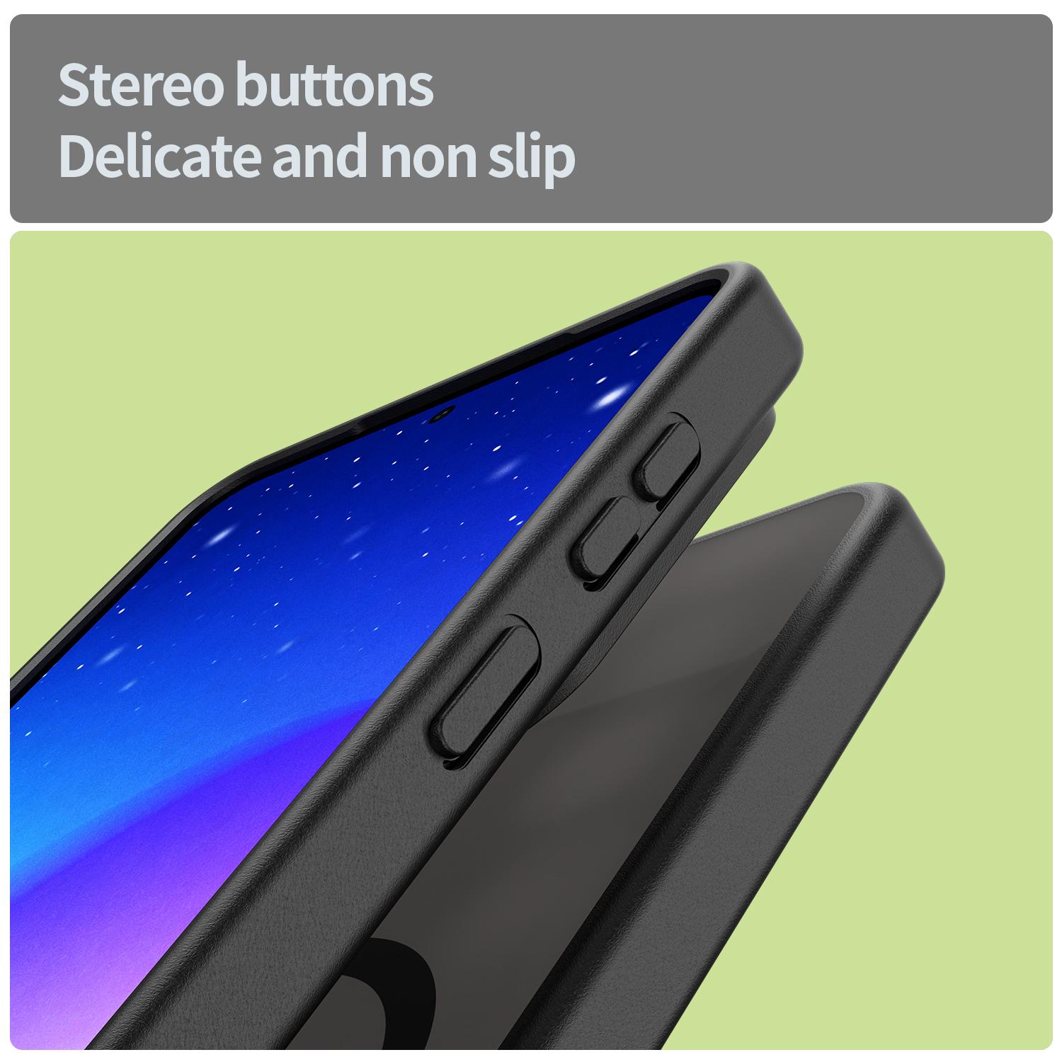 Samsung Galaxy S26 Magsafe Skin Touch Matte Anti Drop Cover - Gray - Image 3