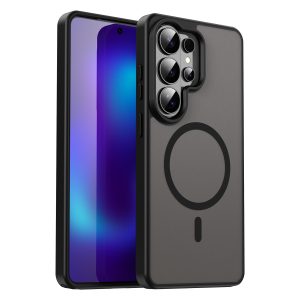 Samsung Galaxy S26 Ultra Magsafe Skin Touch Matte Anti Drop Cover – Black