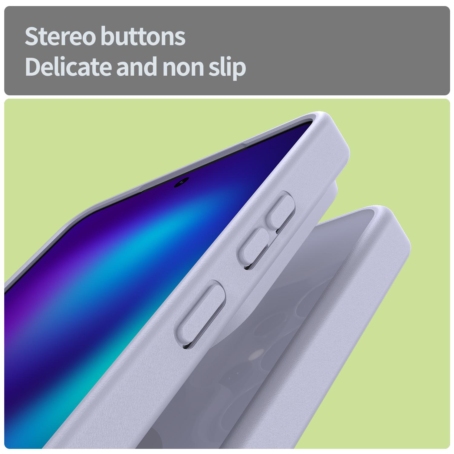 Samsung Galaxy S26 Ultra Magsafe Skin Touch Matte Anti Drop Cover - Lavender Purple - Image 3