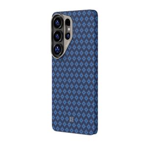 Samsung Galaxy S26 Ultra BENKS Magsafe Kevlar Aramid Fiber Phone Cover – Blue