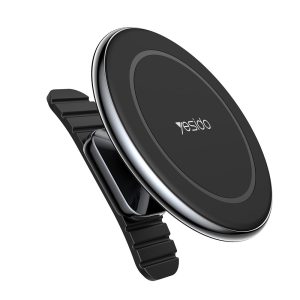 YESIDO C126 Magnetic Car Phone Holder Zinc Alloy – Black