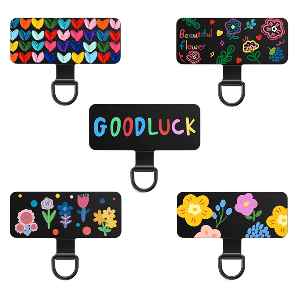 Phone Tether Tab Stainless Steel Lanyard Connector Patch