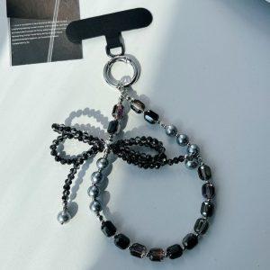 Butterfly Bow Phone Charm 26cm Lanyard with Tether Tab – Style 1