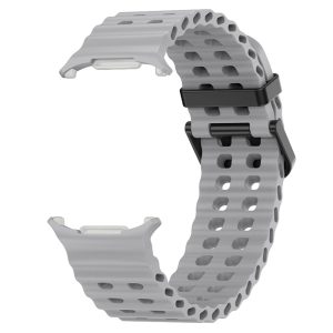 Samsung Galaxy Watch Ultra 47mm KALEBOL Silicone Watch Strap – Grey