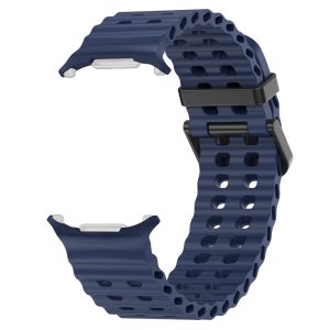 Samsung Galaxy Watch Ultra 47mm KALEBOL Silicone Watch Strap – Navy Blue