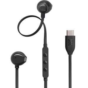 JBL Tune 305C USB-C Earphones – Black